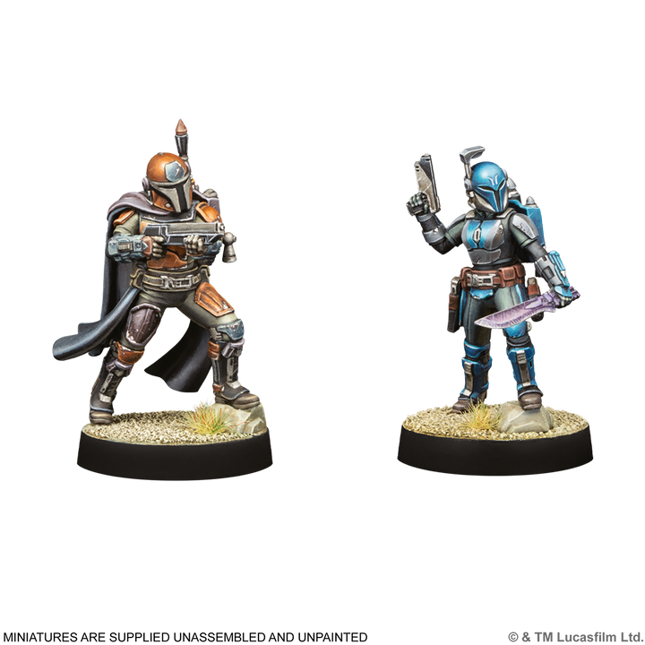 Star Wars: Legion - Customizable - Mandalorian Leader and Hunter (EN/DE/FR/ES)