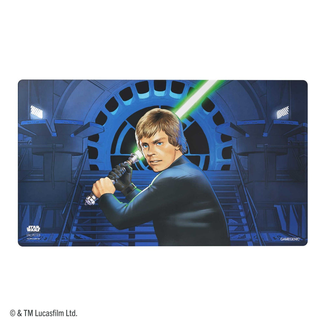 Playmat: Star Wars Unlimited - Double-Sided Playmat - Jedi Luke Skywalker & Emperor Palpatine