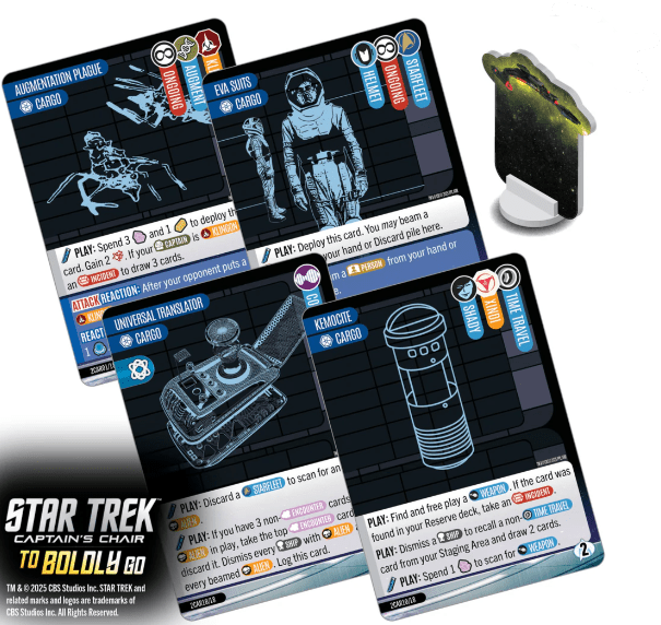 Star Trek: Captains Chair - To Boldly Go (EN)
