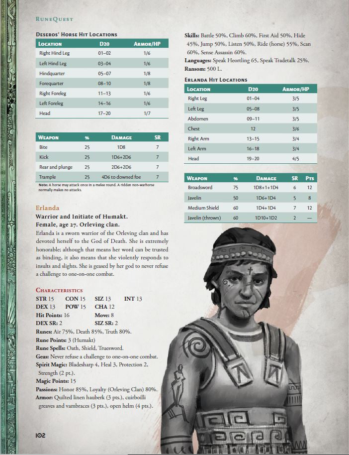 GM Screen: RuneQuest RPG (EN)