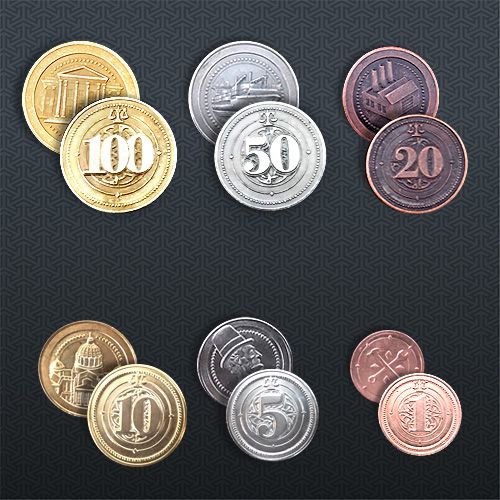 Coins: Hegemony - Metal