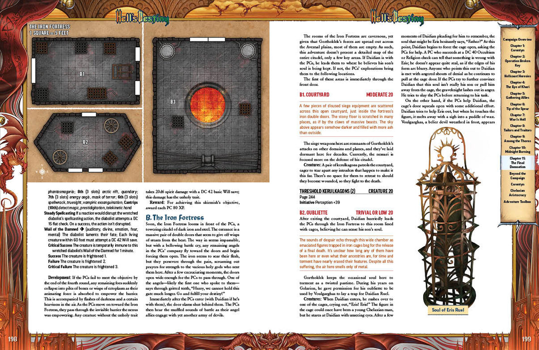 Pathfinder RPG: 2nd Edition - Hellfire Crisis - Hell's Destiny Adventure Path (EN)