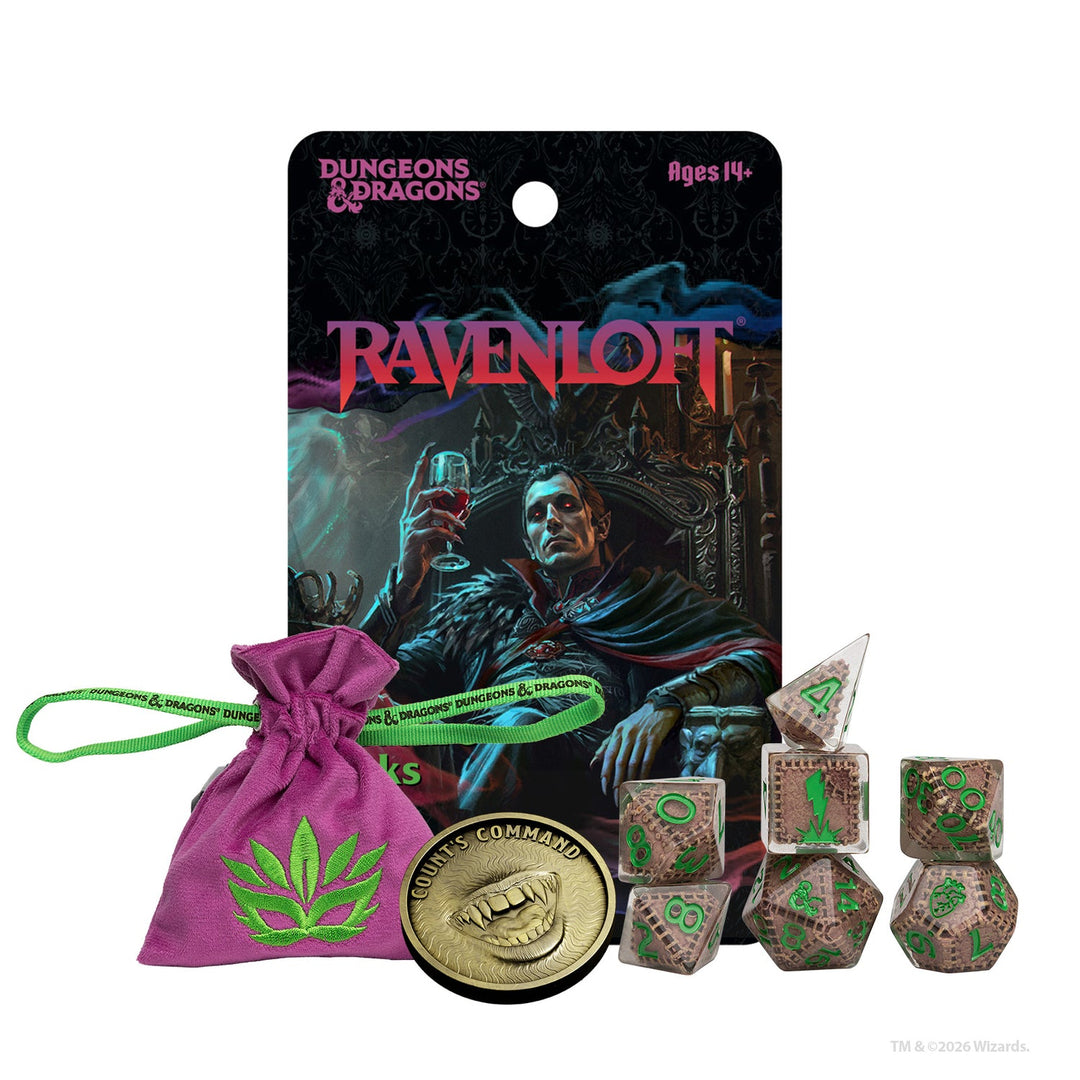 Blind Box: RPG Dice Set - Dungeons & Dragons - Mists of Ravenloft