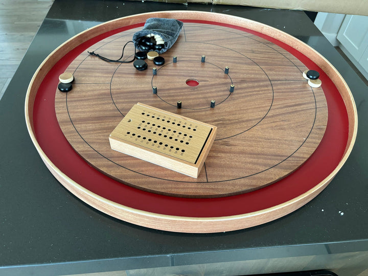Crokinole: Elite Edition - Mahogany Board