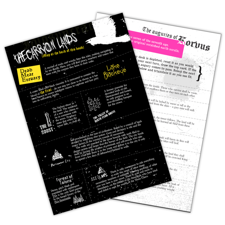 Solo Journaling RPG: Be Like A Crow - Korvus (EN)