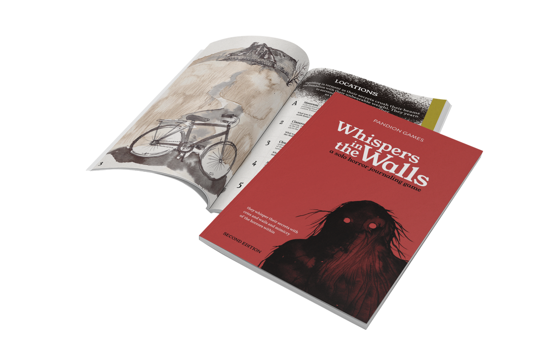 Solo Journaling RPG: Whispers in the Walls - 2nd. Edition (EN)