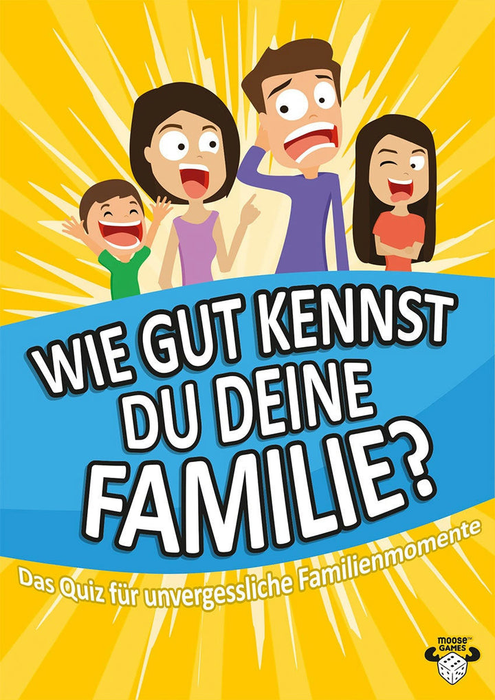 Wie gut kennst du deine Familie?