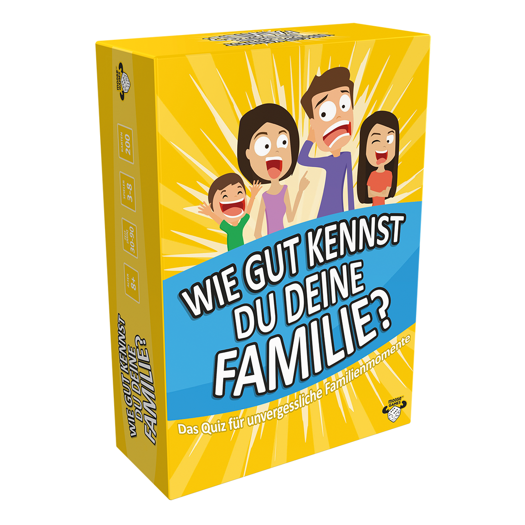 Wie gut kennst du deine Familie?