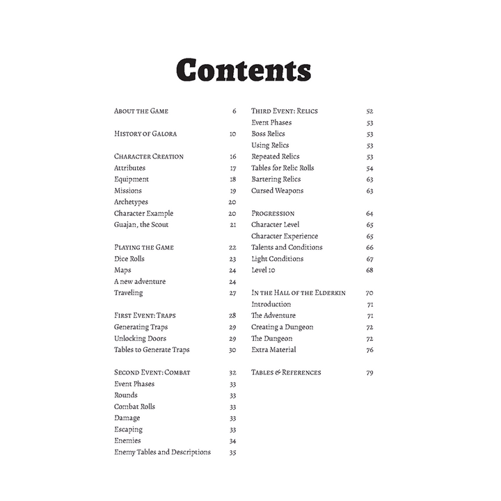 Solo Journaling RPG: Dungeons of Galora (EN)