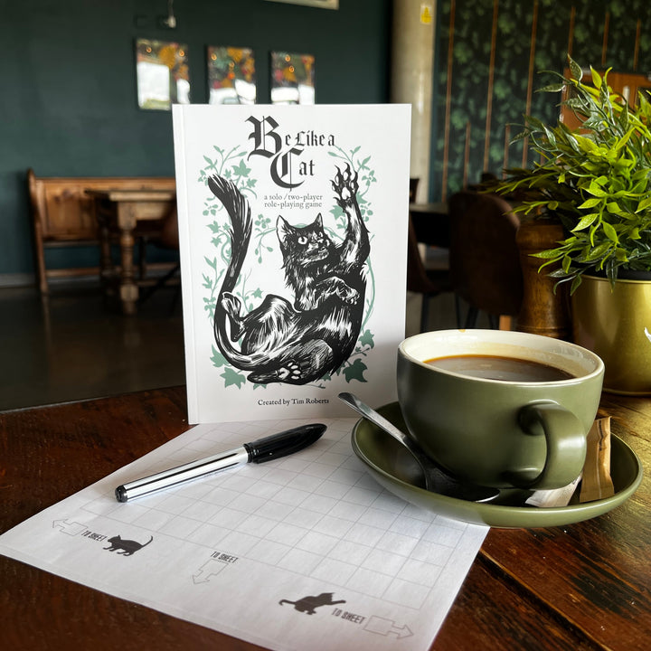 Solo Journaling RPG: Be Like a Cat (EN)