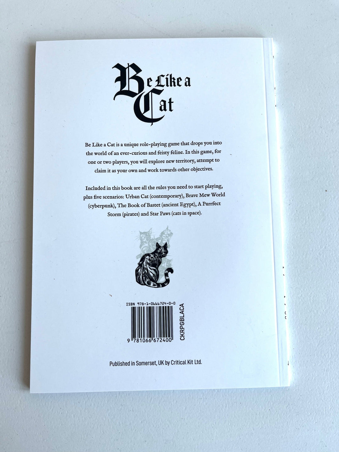 Solo Journaling RPG: Be Like a Cat (EN)