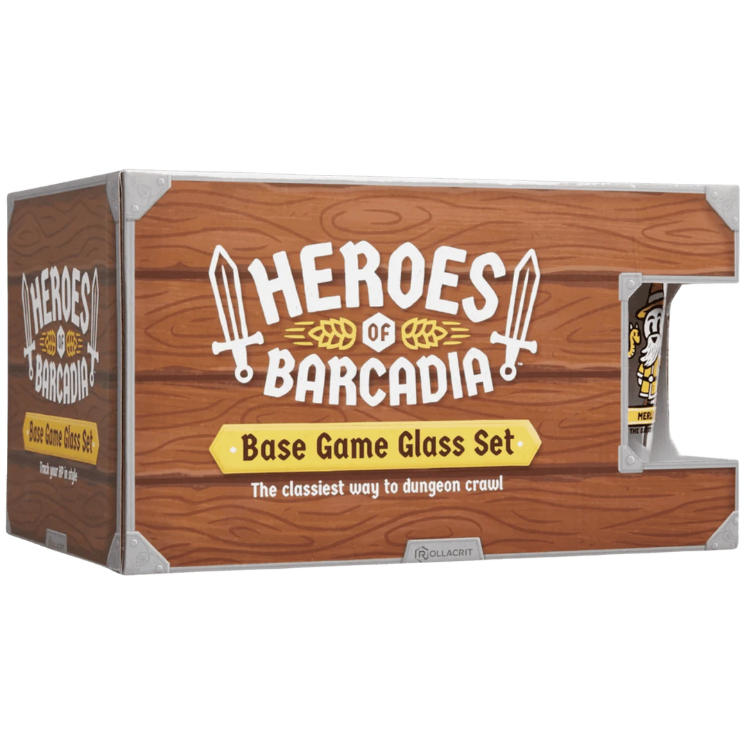 Glass Set: Heroes of Barcadia - Base Game (EN)