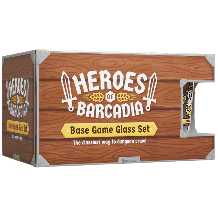 Glass Set: Heroes of Barcadia - Base Game (EN)