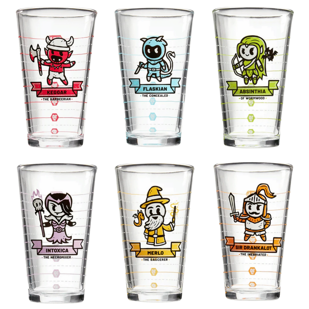 Glass Set: Heroes of Barcadia - Base Game (EN)