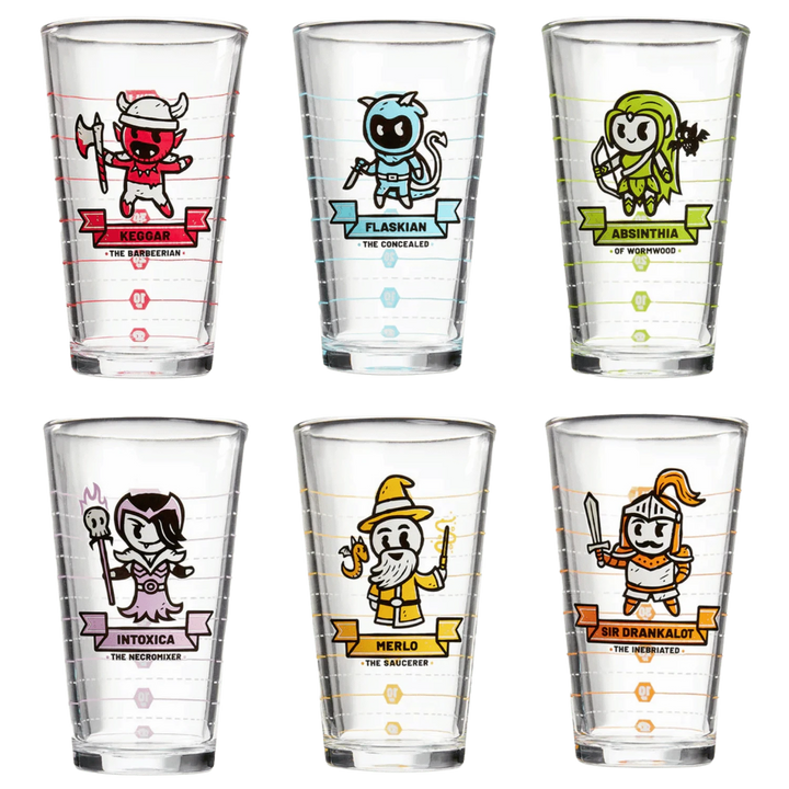Glass Set: Heroes of Barcadia - Base Game (EN)