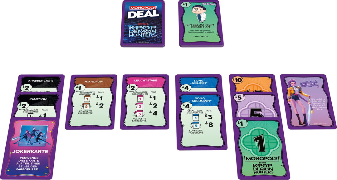 Monopoly: Deal - KPop Demon Hunters (DE)