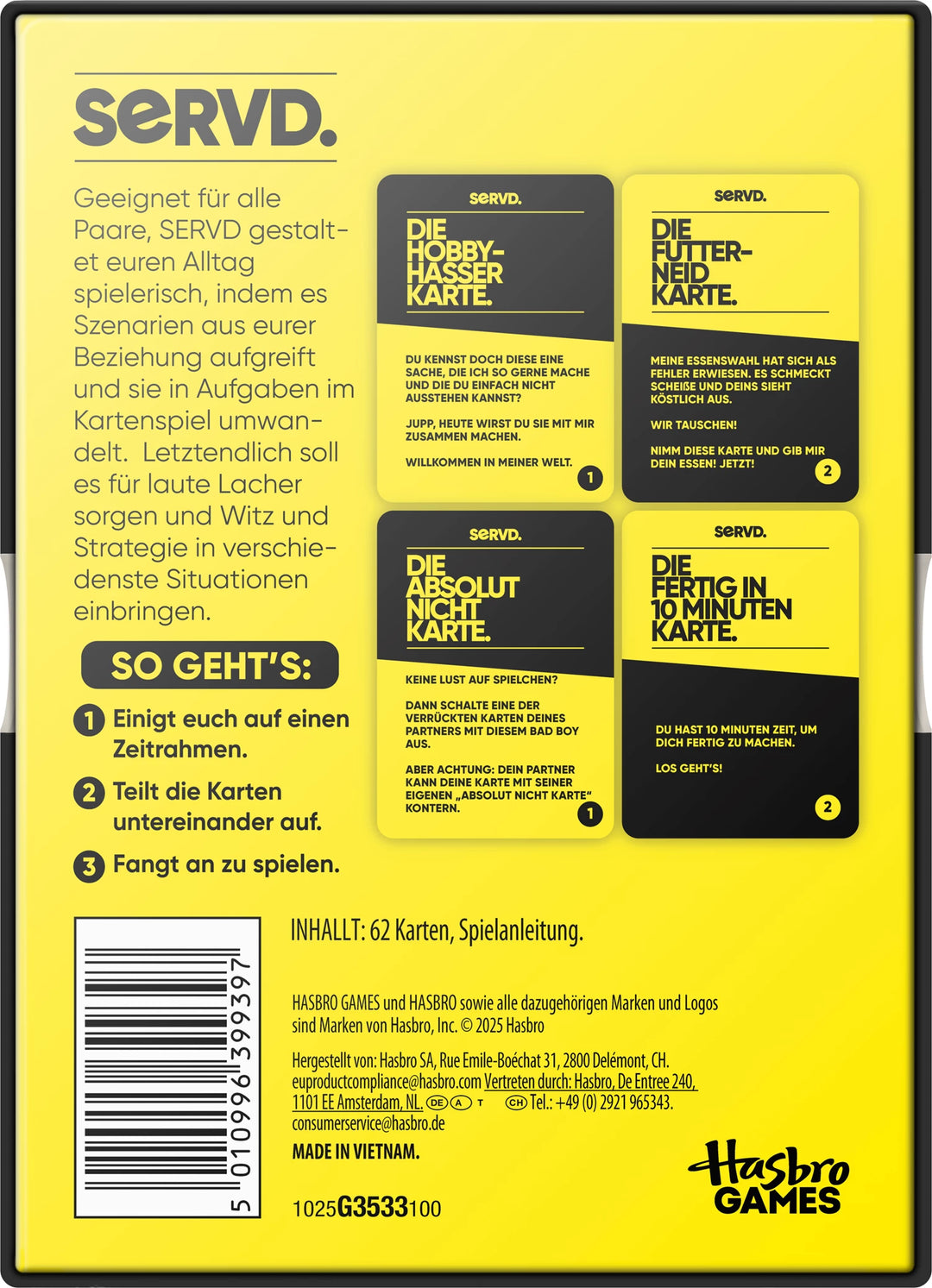 Servd: Paare (DE)