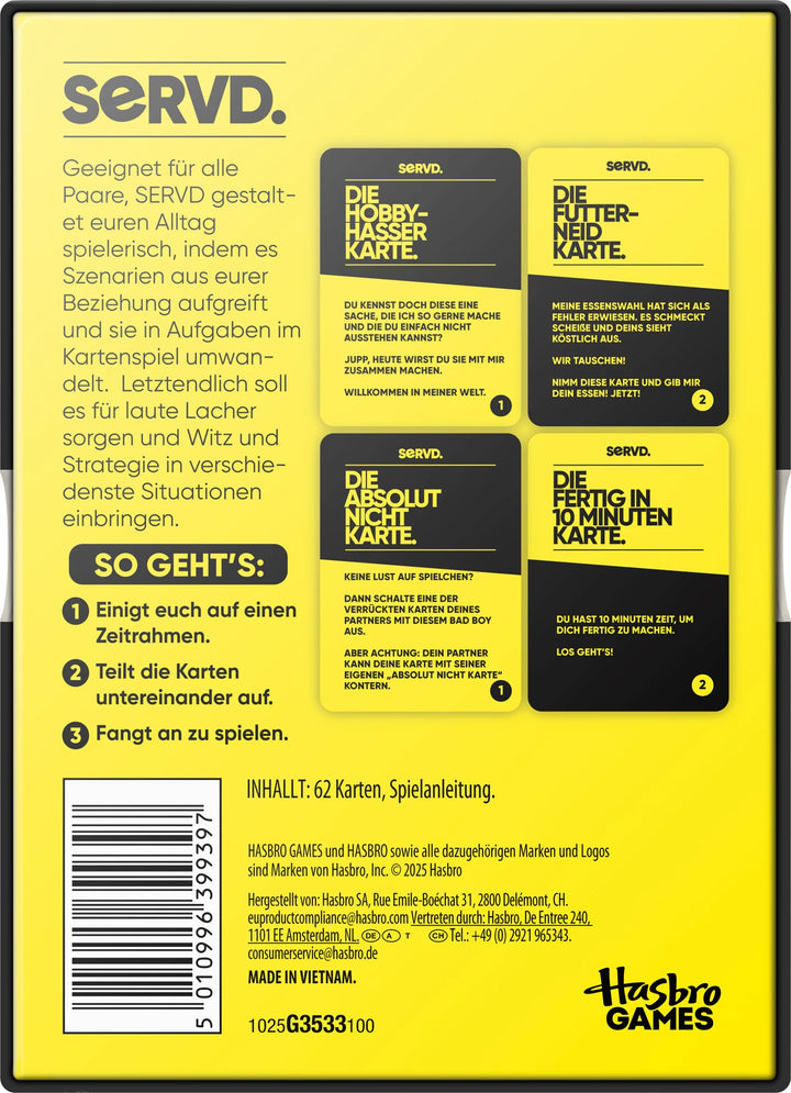 Servd: Paare (DE)