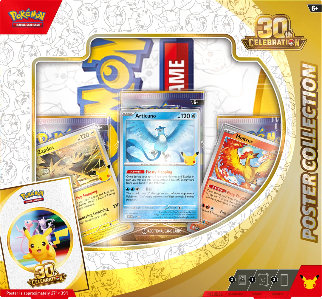 Pokémon TCG: 30th Celebration - Poster Collection (EN)
