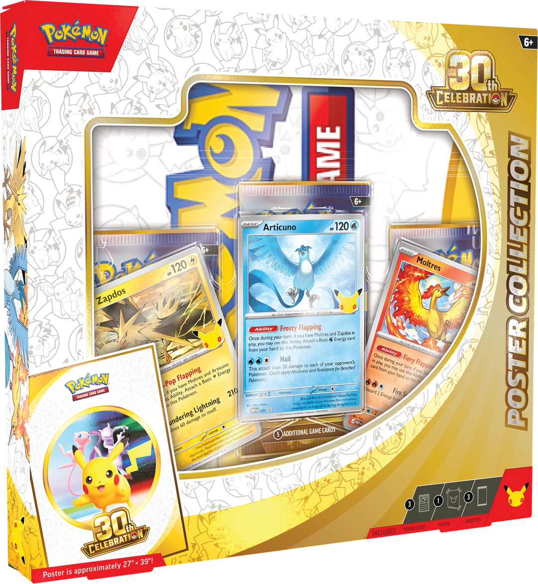 Pokémon TCG: 30th Celebration - Poster Collection (EN)