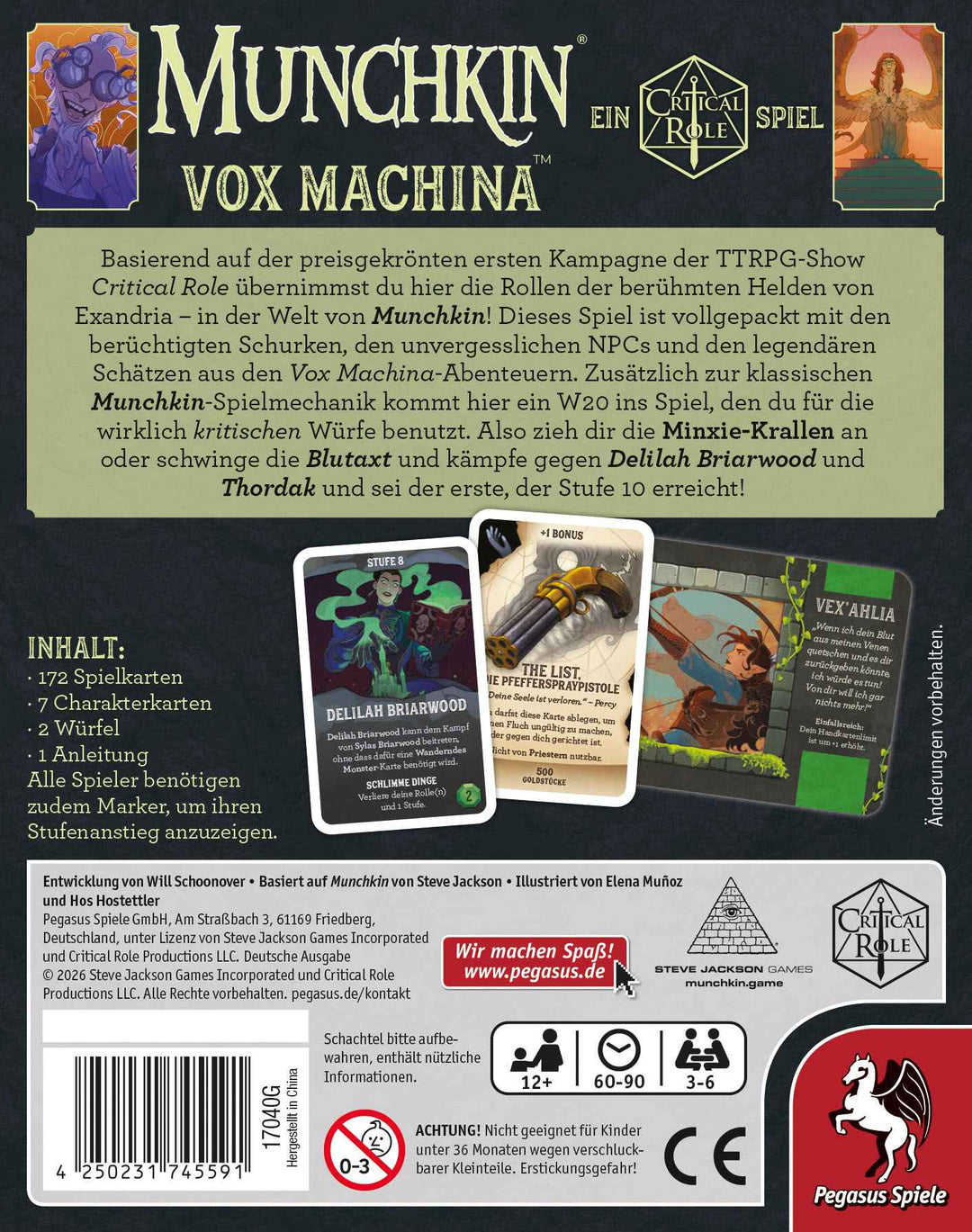 Munchkin: Vox Machina (DE)