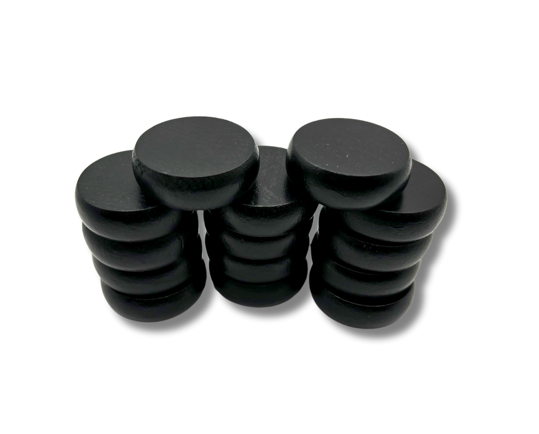 Token: Crokinole - Discs Set - Black (14)