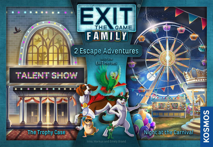 Exit: Family - 2 Escape Adventures - The Trophy Case/Night at the Carnival (EN)
