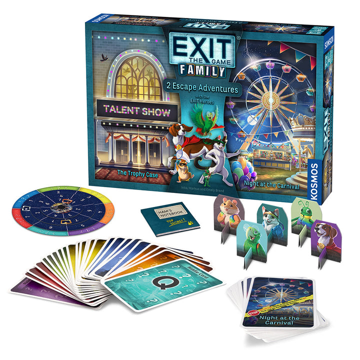 Exit: Family - 2 Escape Adventures - The Trophy Case/Night at the Carnival (EN)