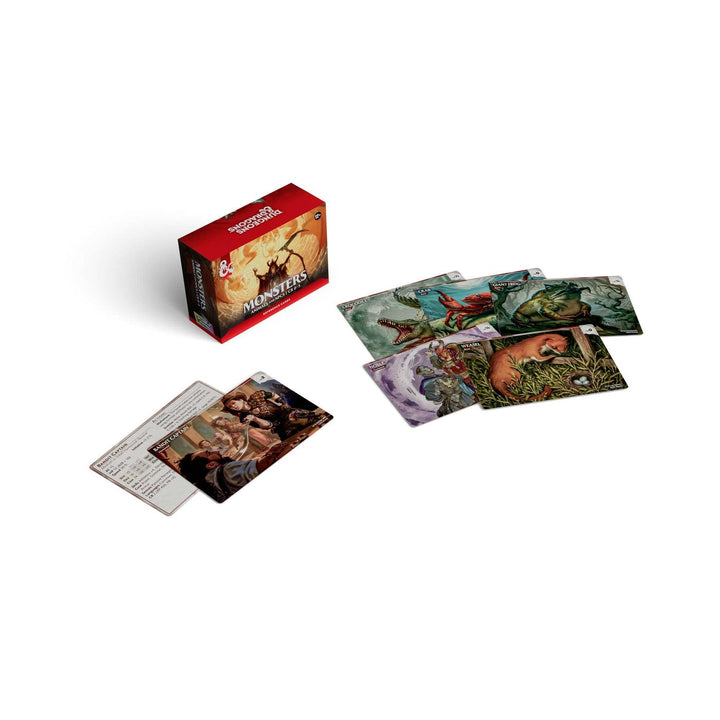 Dungeons & Dragons RPG: Reference Cards - Monsters - Animals & NPCs - CR 0-5 (EN)