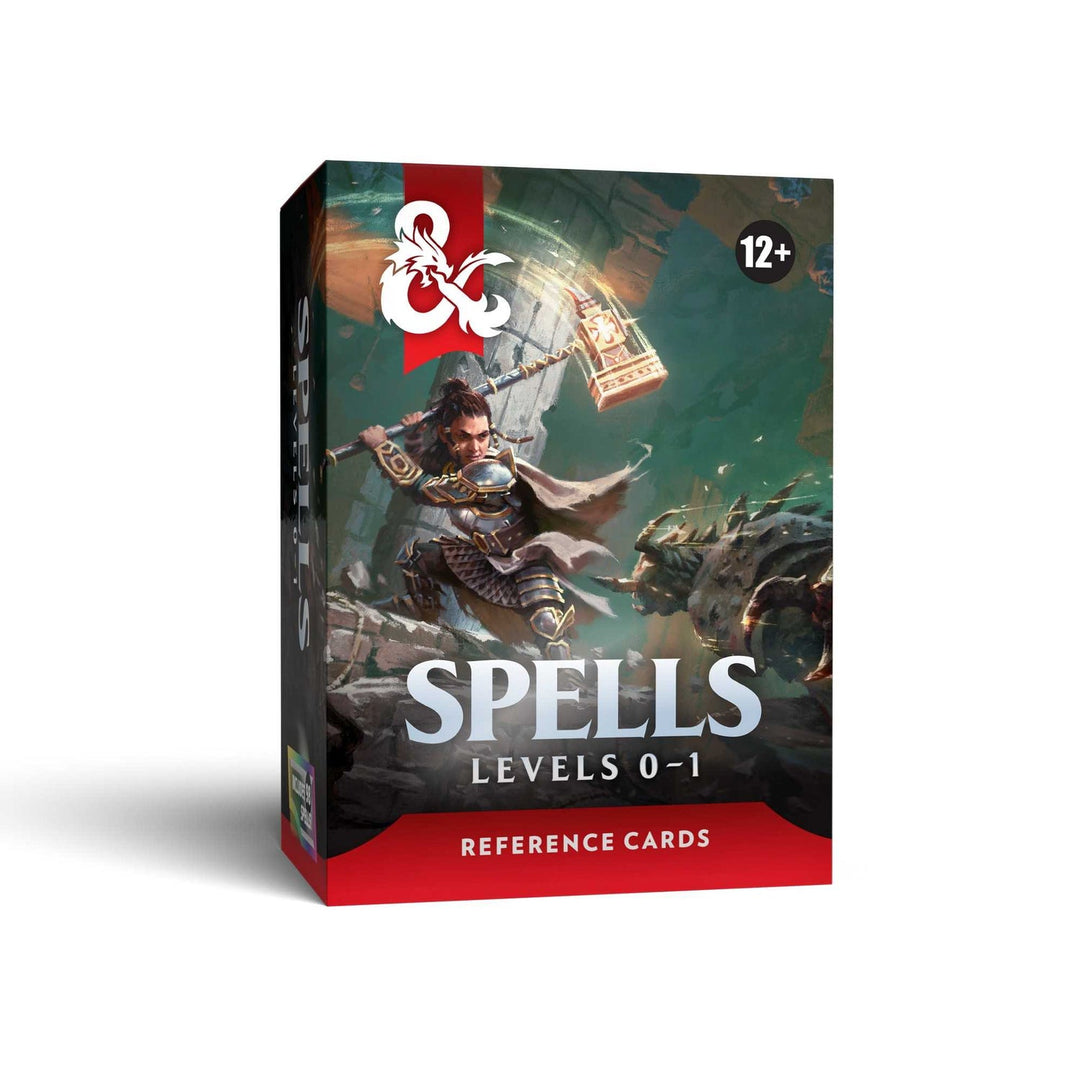 Dungeons & Dragons RPG: Reference Cards - Spells - Levels 0–1 (EN)