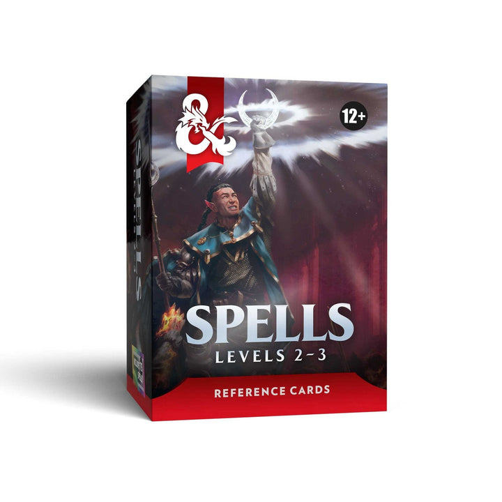 Dungeons & Dragons RPG: Reference Cards - Spells - Levels 2–3 (EN)