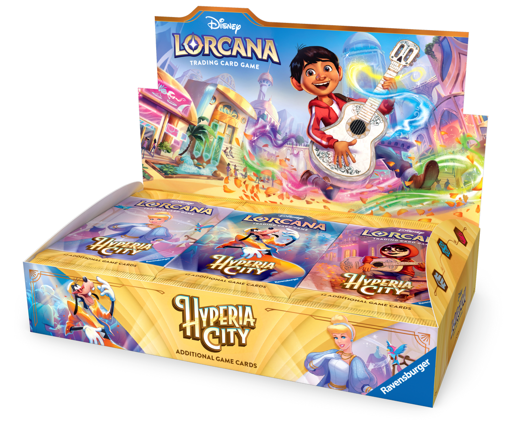 Disney Lorcana: Hyperia City - Booster Display (24 Boosters) (EN)