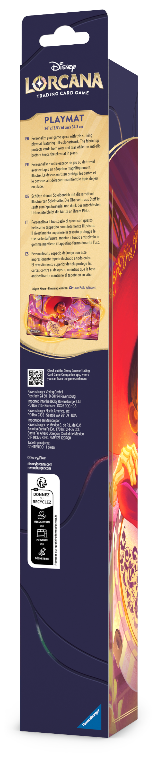 Playmat: Disney Lorcana - Hyperia City - Coco