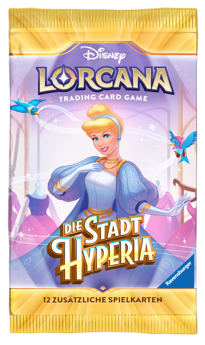 Disney Lorcana: Die Stadt Hyperia - Booster Display (24 Boosters) (DE)