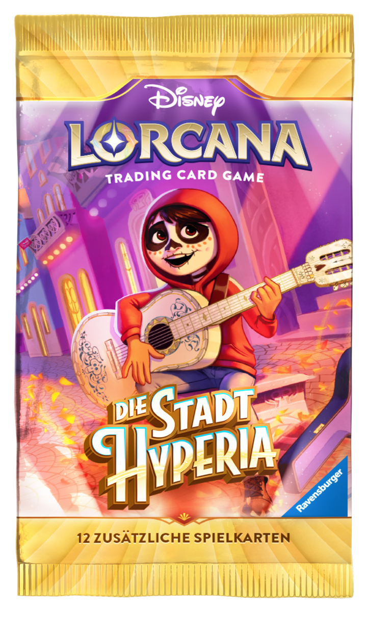 Disney Lorcana: Die Stadt Hyperia - Booster Display (24 Boosters) (DE)