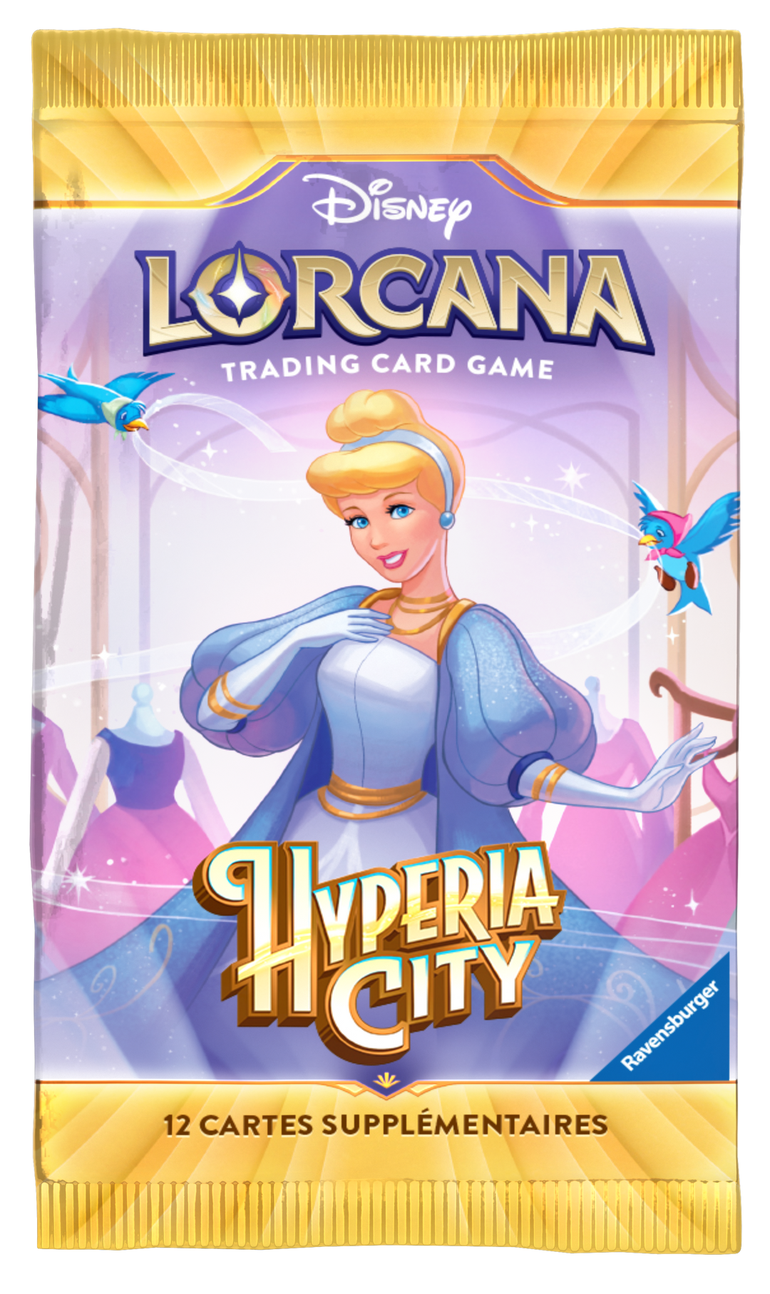 Disney Lorcana: Hyperia City - Booster Display (24 Boosters) (FR)