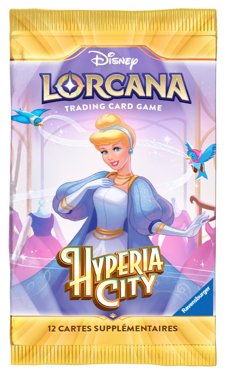 Disney Lorcana: Hyperia City - Booster Display (24 Boosters) (FR)