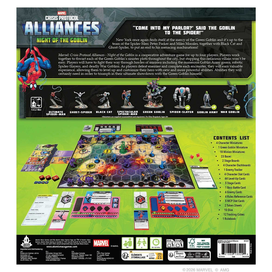 Marvel: Crisis Protocol - Alliances - Night of the Goblin (EN)