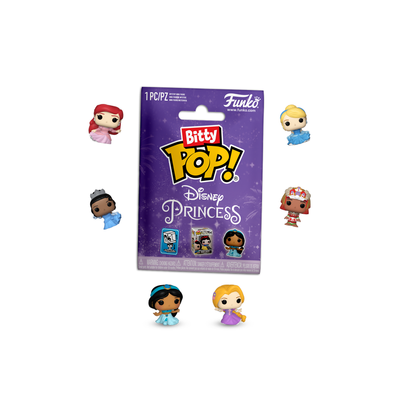 Blind Box: Mystery Bitty POP! - Disney Princess - Vinyl Figures