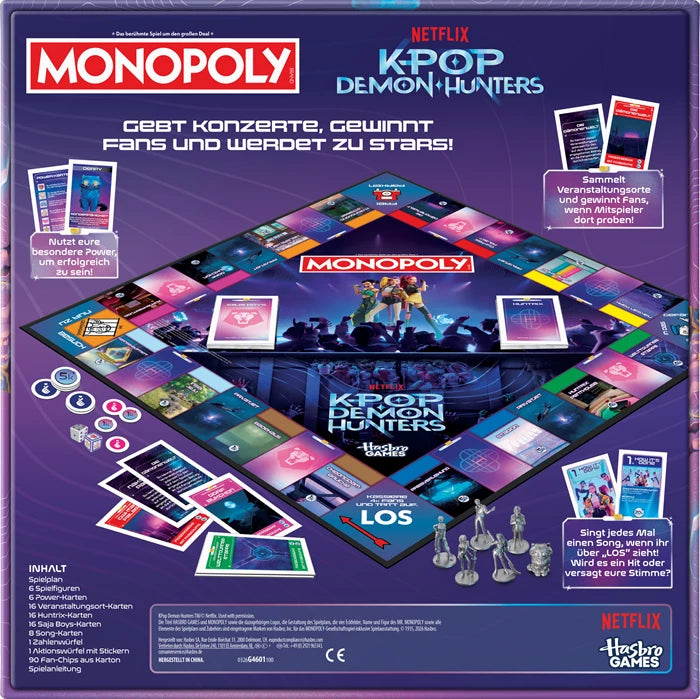 Monopoly: KPop Demon Hunters (DE)