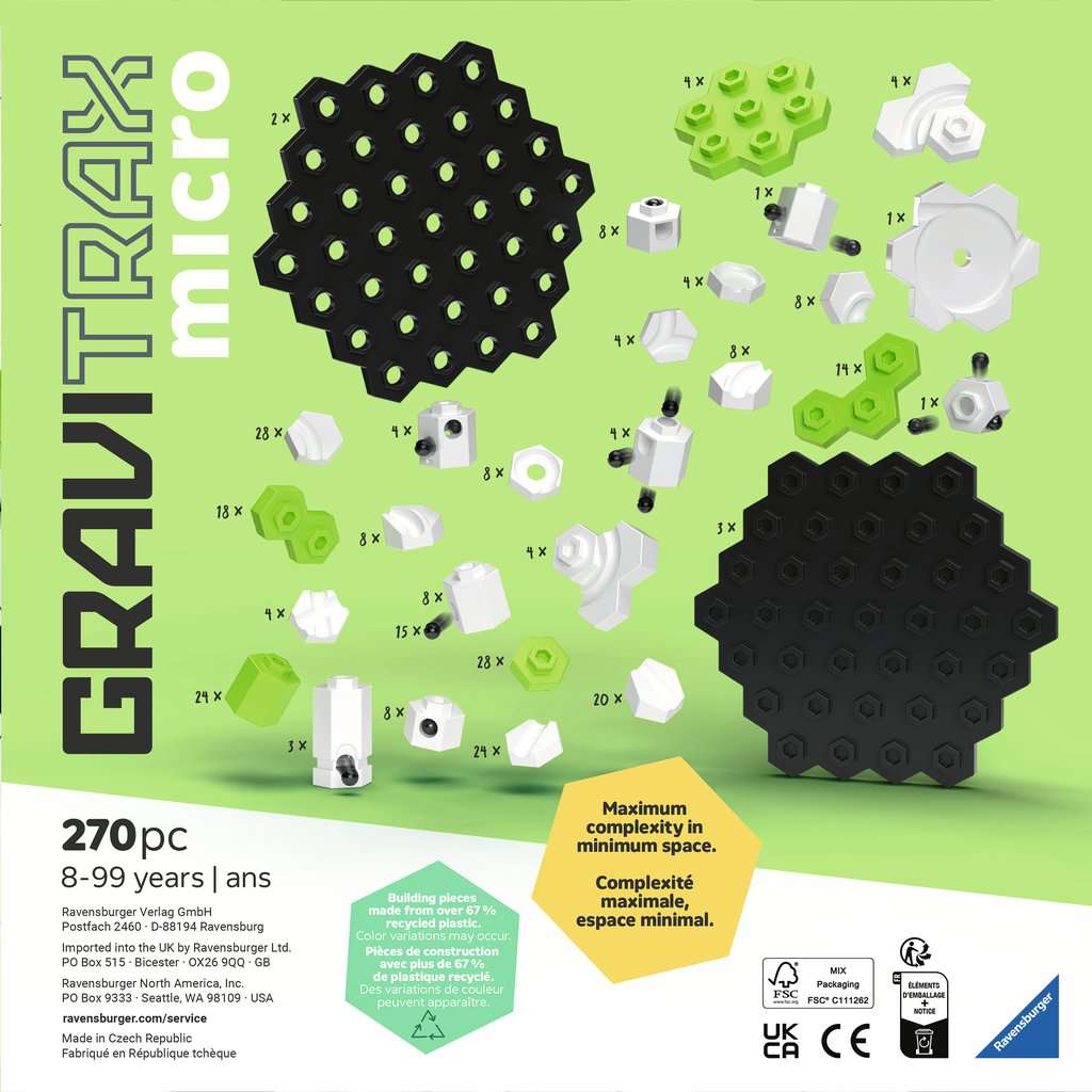 GraviTrax: Micro - Gravi Green (270 pcs)