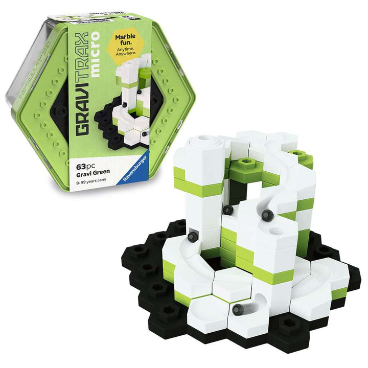GraviTrax: Micro - Gravi Green (63 pcs)