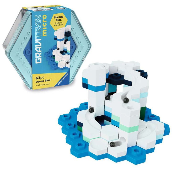 GraviTrax: Micro - Ocean Blue (63 pcs)