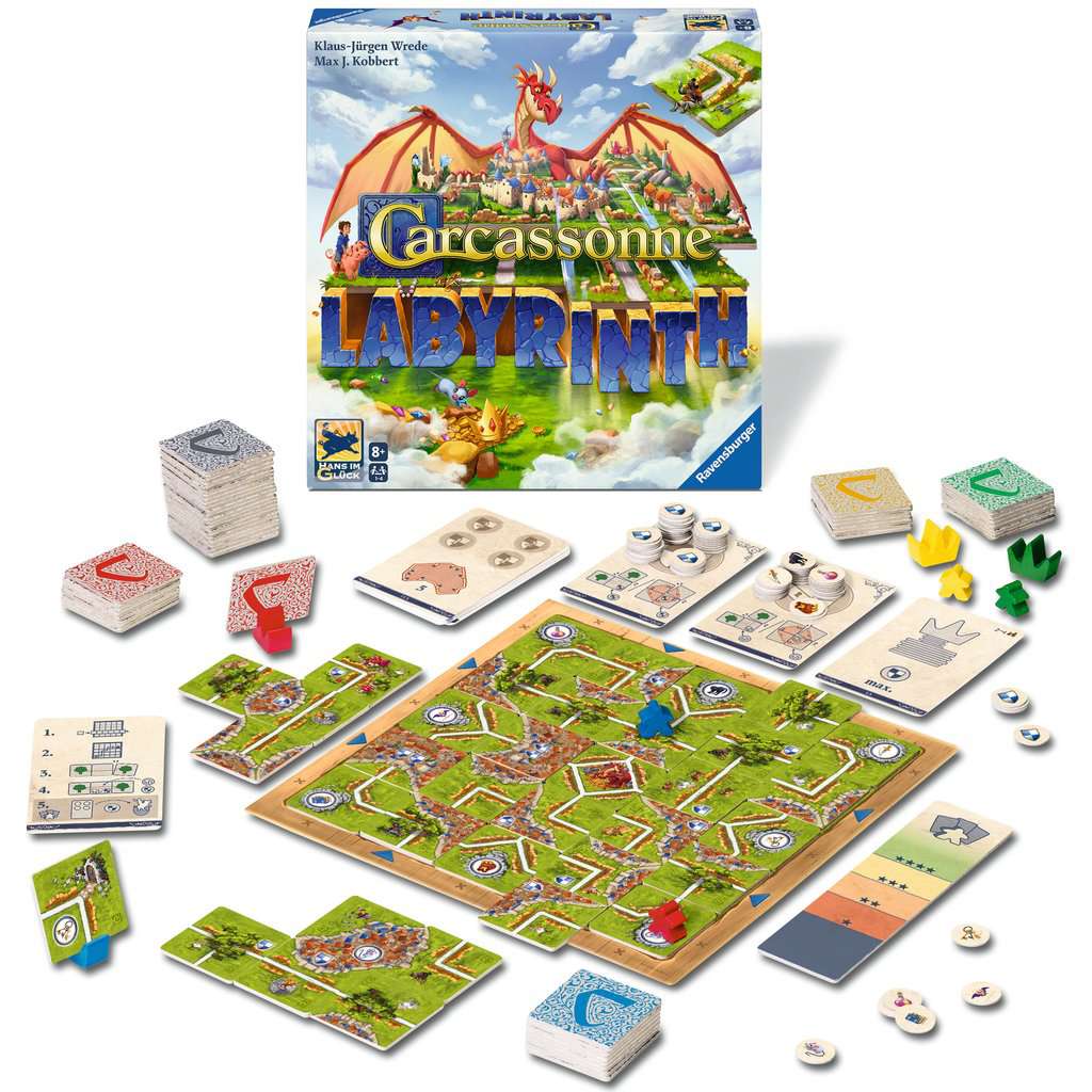 Carcassonne Labyrinth (DE/EN/FR/IT)