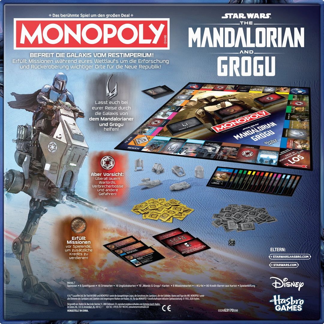 Monopoly: Star Wars - Der Mandalorian und Grogu (DE)