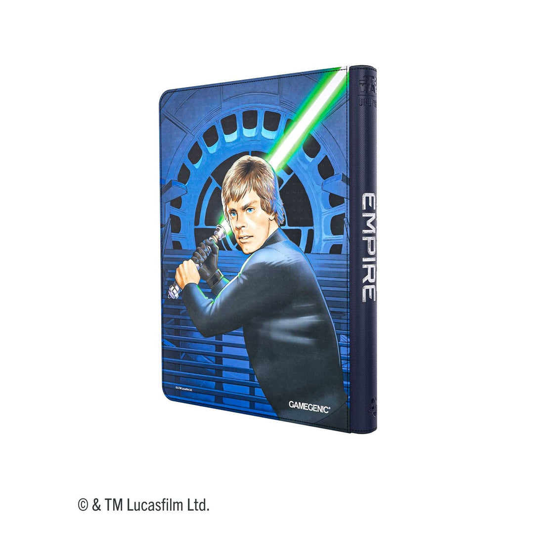 Album: Star Wars Unlimited - Zip-Up - 18-Pocket - Jedi Luke Skywalker & Emperor Palpatine