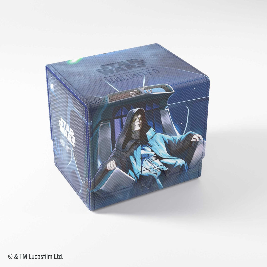 Deck Box: Star Wars Unlimited - Deck Pod - Jedi Luke Skywalker & Emperor Palpatine