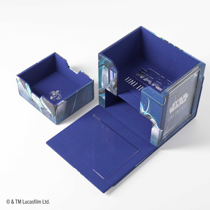 Deck Box: Star Wars Unlimited - Deck Pod - Jedi Luke Skywalker & Emperor Palpatine