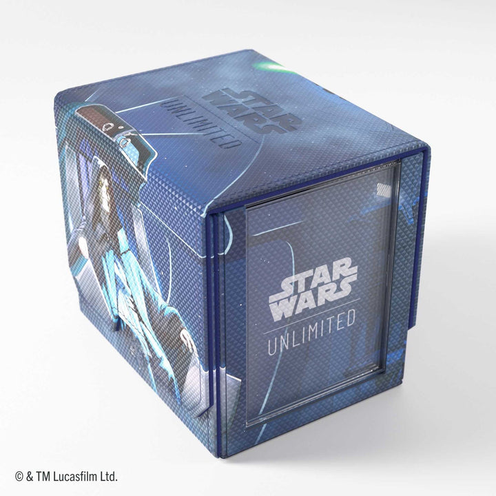 Deck Box: Star Wars Unlimited - Deck Pod - Jedi Luke Skywalker & Emperor Palpatine