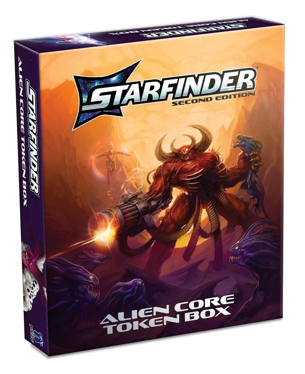 Starfinder RPG: 2nd Edition - Alien Core - Token Box (EN)